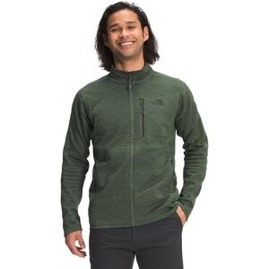 The North Face Olive Green Half-Zip Pullover